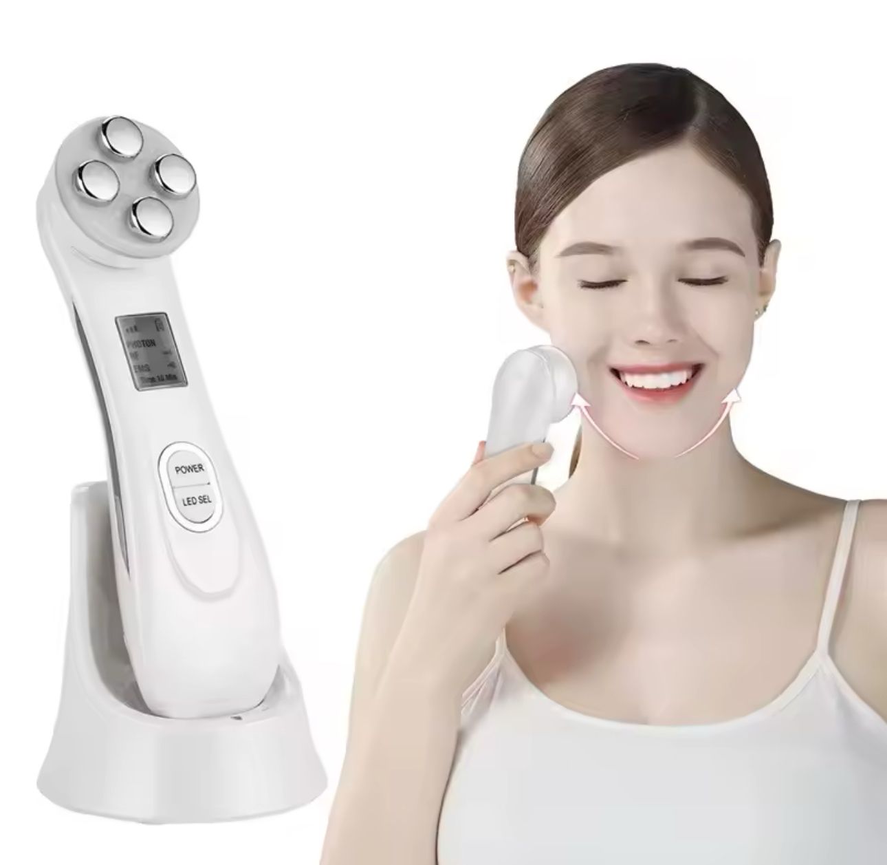 Miniatura 4 de ELECTROPORADOR FACIAL IONES LED GALVANIC